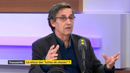 Emmanuel Todd était l'invité éco du lundi 10 février 2020 (capture écran). (FRANCEINFO / RADIOFRANCE)