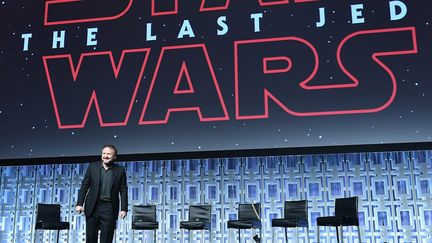 Le réalisateur Rian Johnson à la convention Star Wars à Orlando en Floride (14 avril 2017)
 (Gustavo Caballero / Getty Images North America / AFP)