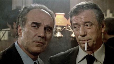 Michel Piccoli et Yves Montant dans "Vincent, François, Paul et les autres" de Claude Sautet. (NANA PRODUCTIONS/SIPA / SIPA)