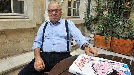 Le dessinateur Siné, le 29 septembre 2009, à Paris. (MAXPPP)