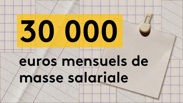 Le coût de revient mensuel des 15 salariés est environ équivalent à 30 000 euros, charges comprises. (JESSICA KOMGUEN / FRANCEINFO)