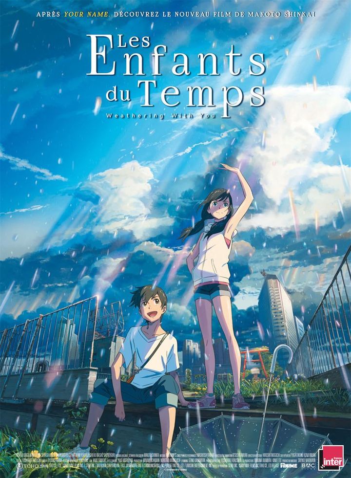 Affiche du film d'animation Les enfants du temps de Makoto Shinkai.&nbsp; (BAC FILMS)