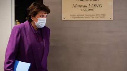 Roselyne Bachelot, ministre de la Culture, à Matignon le 22 octobre 2020 (LUDOVIC MARIN / POOL)