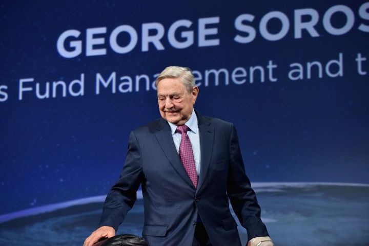 George Soros à New York le 20 septembre 2016 (AFP - GETTY IMAGES NORTH AMERICA - BRYAN BEDDER  )