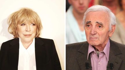 Marianne Faithfull le 7 février 2013 / Charles Aznavour dans "Vivement dimanche" le 7 novembre 2012
 (The Guardian / Benaroch / Sipa)