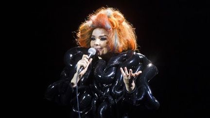 Björk au Roskilde Festival, au Danemark (8/7/2012)
 (Malte Kristiansen / Scanpix Denmark / AFP)