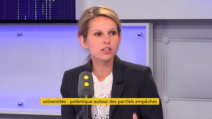 Marie Lebec, députée LaREM de la 4e circonscription des Yvelines, invité de "Tout est politique" (FRANCEINFO / RADIOFRANCE)