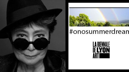 Biennale d'art contemporain de Lyon : l'artiste Yoko Ono invite les internautes à raconter leur rêve d'été
 (Biennale d&#039;art contemporain de Lyon)