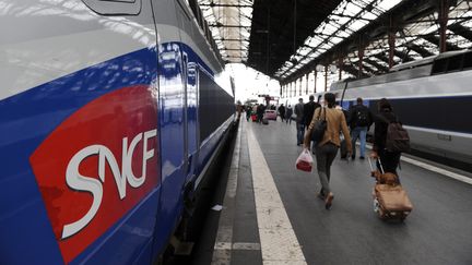 Gare de Lyon, &agrave; Paris.&nbsp; (MIGUEL MEDINA / AFP)