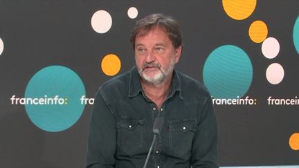 Franck Philippon, auteur de la  mini-série "Les Espions de la Terreur", le 12 novembre 2024? (FRANCEINFO / RADIO FRANCE)