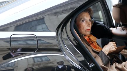 L'h&eacute;riti&egrave;re de L'Or&eacute;al Liliane Bettencourt, en octobre 2011 &agrave; Paris. (FRANCOIS GUILLOT / AFP)