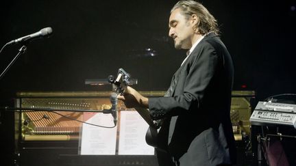 Stephan Eicher en concert avec ses automates 
 (DANIEL KARMANN / DPA)