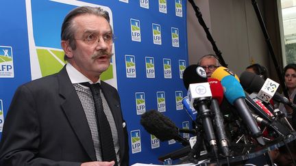 Frédéric Thiriez, président de la Ligue (MIGUEL MEDINA / AFP)