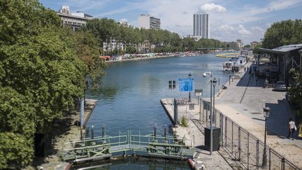 Le bassin de la Villette à Paris. (JAN SCHMIDT-WHITLEY / LE PICTORI / MAXPPP)