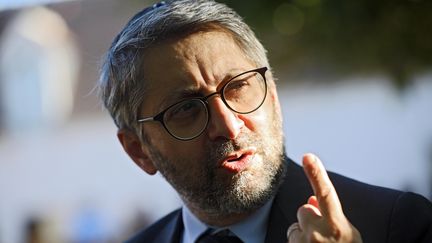 Le Grand rabbin de France&nbsp;Haim Korsia, le 4 septembre 2020. (JDUTAC / MAXPPP)