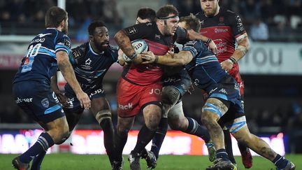 Jean-Charles Orioli, ici face à Montpellier, fin 2016. (SYLVAIN THOMAS / AFP)