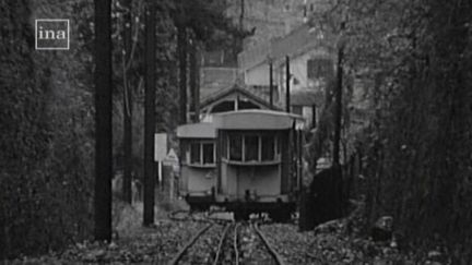 Le funiculaire Beauregard-Bregille de Besançon
 (INA / Capture d&#039;écran)