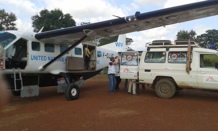 Mission à Alindao, une ville de République centrafricaine. (ASF ZEPPELIN)