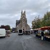 Le marché de Bihorel (Seine-Maritime), le 2 octobre 2019. (ROBIN PRUDENT / FRANCEINFO)