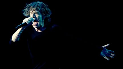 Mick Jagger, en concert avec les Rolling Stones, le 12 mars 2014, &agrave; Shanghai (Chine). ( AFP )