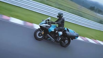 La Ninja H2 présentée par Kawasaki. (CAPTURE D'ECRAN)