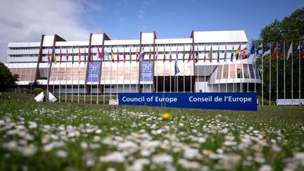 Le Conseil de l'Europe, le 8 mai 2024 à Strasbourg (Bas-Rhin). (SEBASTIEN BOZON / AFP)