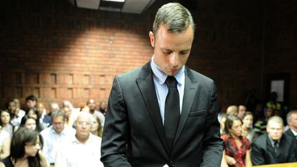 Oscar Pistorius devant le tribunal de Pretoria