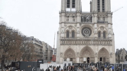 Notre-Dame de Paris : la cathédrale va rouvrir ses portes le 8 décembre (France 2)