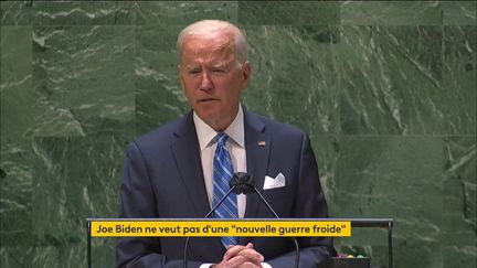 États-Unis : Joe Biden s’est exprimé pour la première fois à la tribune de l’ONU