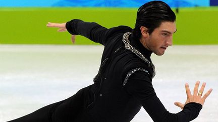 Le patineur américain Evan Lysacek