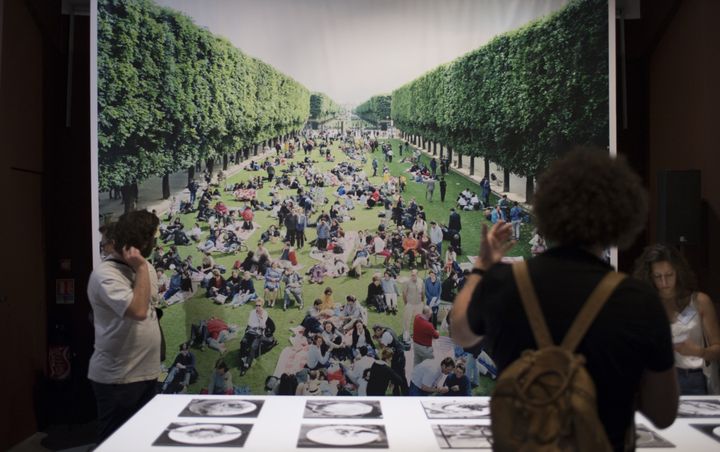 Exposition "Manger à l'oeil" au Mucem
 (BERTRAND LANGLOIS / AFP)