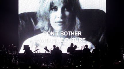 Massive Attack sur scène à Rome le 8 février 2019 sur le Mezzanine XXI Tour.
 (Roberto Panucci/Corbis via Getty Images)