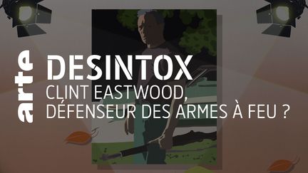 États-Unis : non Clint Eastwood n'est pas un porte-étendard des armes à feu. (ARTE/2P2L)