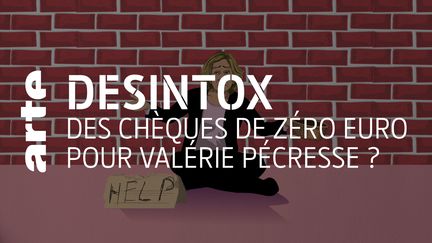 Désintox. Les Républicains n'ont pas demandé d'arrêter d'envoyer des chèques de 0 euros à Valérie Pécresse pour rembourser sa campagne électorale (ARTE/2P2L)