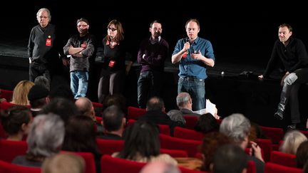 Assemblée générale des intermittents du spectacle, le 17 février 2014
 (WOSTOK PRESS/MAXPPP)