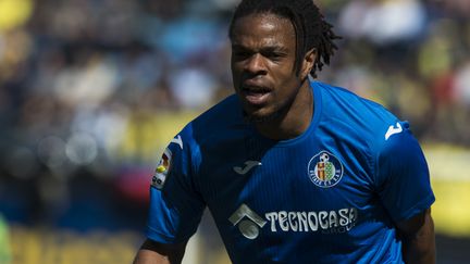 Loic Rémy éovluait à Las Palmas (D2 espagnole).  (JOSE BRETON / NURPHOTO)