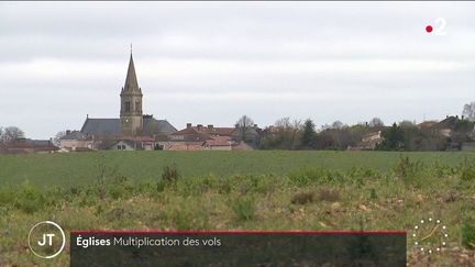 Une église dans la Vienne. (France 2)