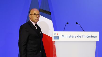 Le ministre de l'Intérieur, Bernard Cazeneuve, le 16 juillet 2016, à Paris. (MATTHIEU ALEXANDRE / AFP)