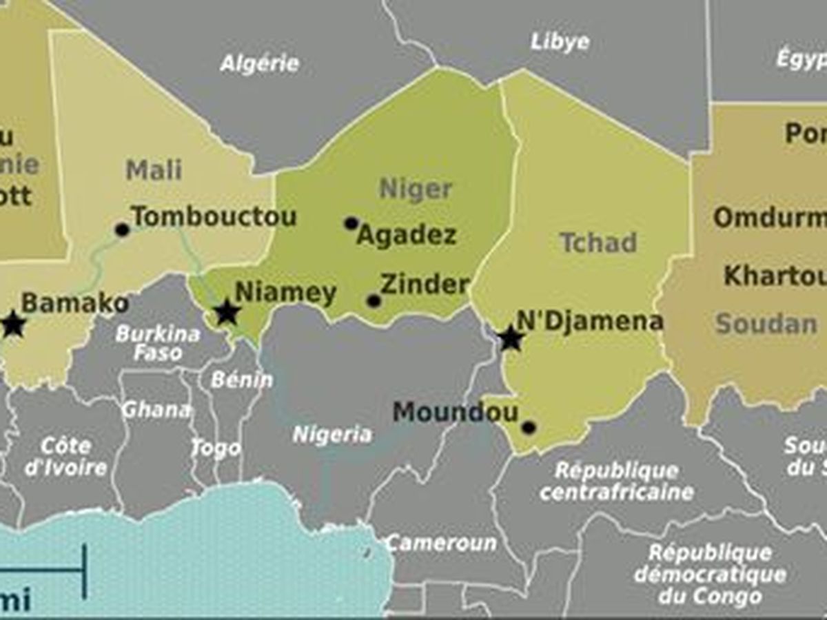 carte du sahel afrique