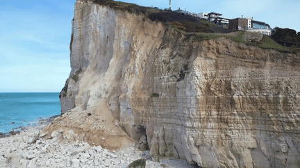 Octeville-sur-Mer : un éboulement de falaise impressionnant