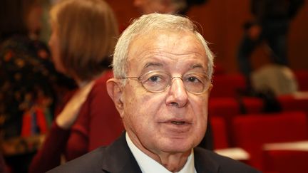 Alain Lamassoure, ancien ministre délégué aux Affaires européennes et au Budget, à Paris le 7 octobre 2016. (JACQUES DEMARTHON / AFP)