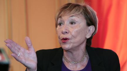 Julia Kristeva,&nbsp;inguiste, psychanalyste, essayiste et romancière à Paris, le 9 janvier 2013. (AFP)