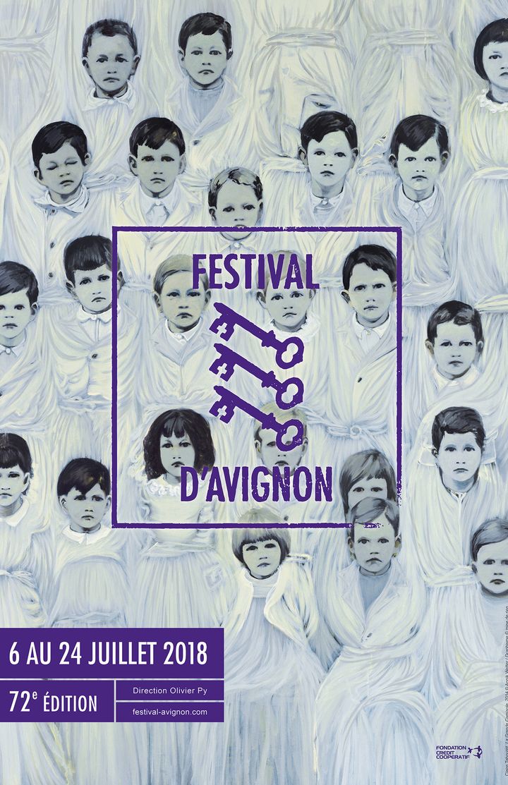 Affiche du Festival d'Avignon 2018
