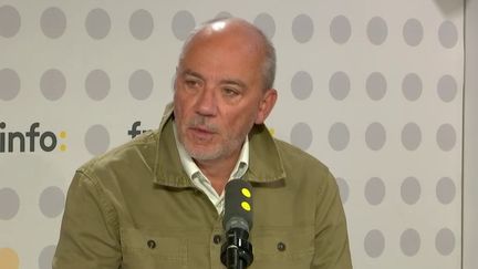 Stéphane Richard, ex-PDG d’Orange, grand témoin de franceinfo mercredi 25 mai (FRANCEINFO / RADIO FRANCE)