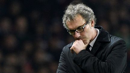 Laurent Blanc s'est montré très offensif avant d'affronter le LOSC (FRANCK FIFE / AFP)