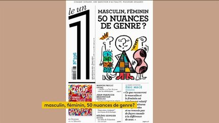 Masculin / Féminin, 50 nuances de genre ? (CAPTURE ECRAN / OUVREZ LE 1 / FRANCEINFO (CANAL 27))