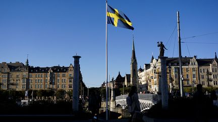 En Suède, la ville de Stockholm a connu en 2021 son mois de juin le plus chaud. (JONATHAN NACKSTRAND / AFP)