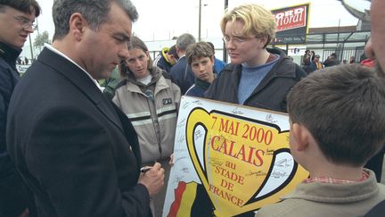 Football : à Calais, le souvenir de la victoire en Coupe de France