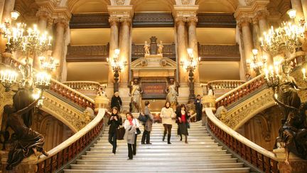 L'opéra Garnier à Paris. 
 ( PHOTOPQR/LE PARISIEN/DELPHINE GOLDSZTEJN)