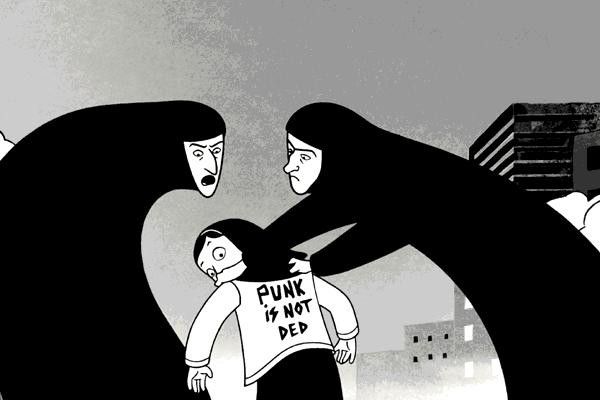 "Persepolis" de&nbsp;Marjane Satrapi et Vincent Paronnaud (2007). (Diaphana)